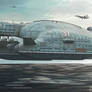 Bartini A-2500 Ground Effect Aircraft Carrier