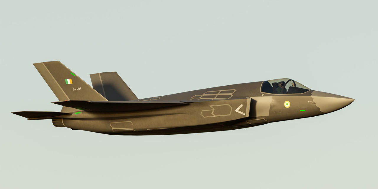 Hal Amca Rear HAL AMCA by AircraftFan32849 on DeviantArt