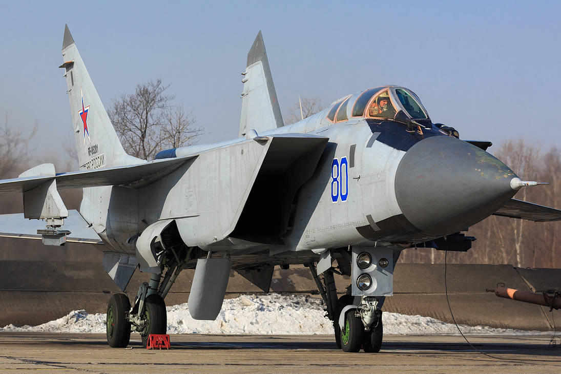Mikoyan MiG-31 Foxhound by AircraftFan32849 on DeviantArt