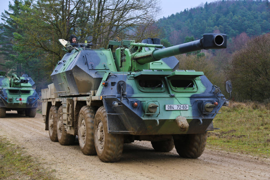 Spgh 152mm SpGH DANA by AircraftFan32849 on DeviantArt