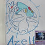 Azelf and it's card