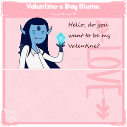 Adventure Time OC: Valentine Meme/Isrrael