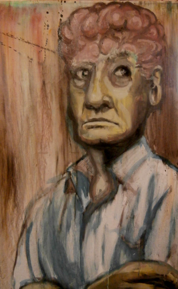 Old Man with Protruding Brain by bafmagnet on DeviantArt