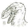 Dino Sketch_Dudesaurus