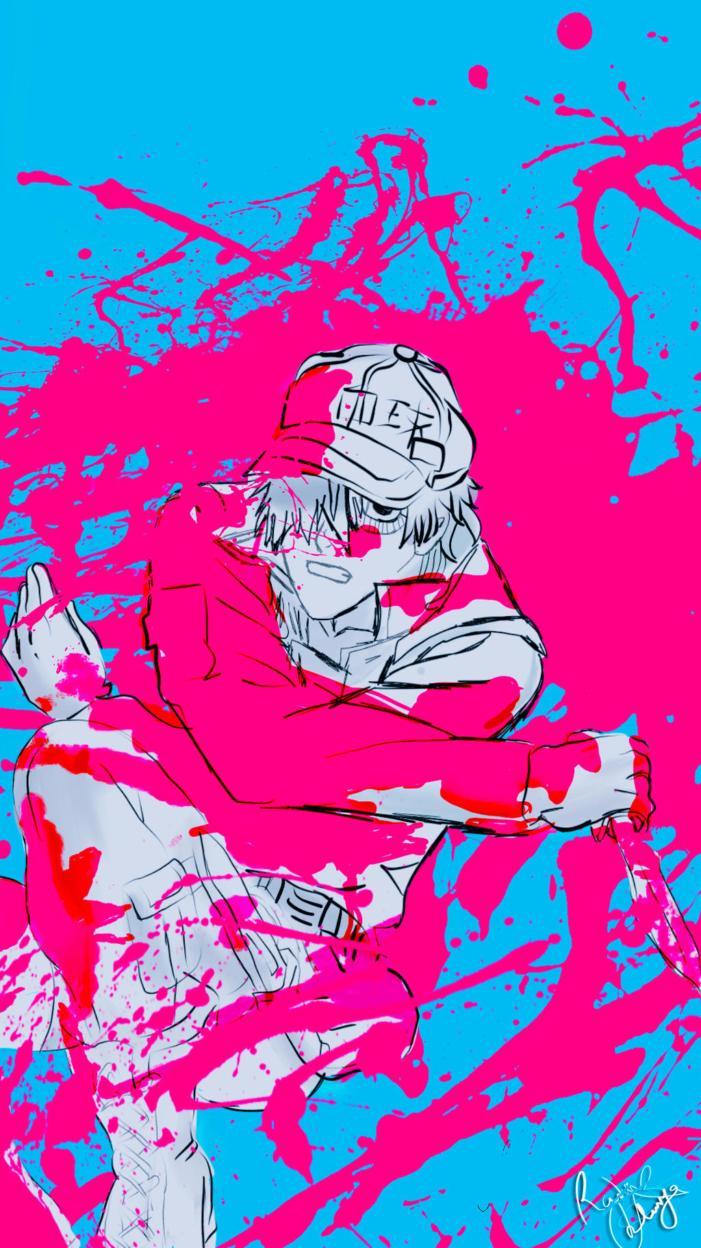 Hataraku Saibou U 1146 Fan Art By Rain Delarge On Deviantart Hataraku Saibou U 1146 Fan Art By Rain Delarge On Deviantart