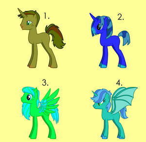 Free MLP:FiM Adoptables (OPEN)