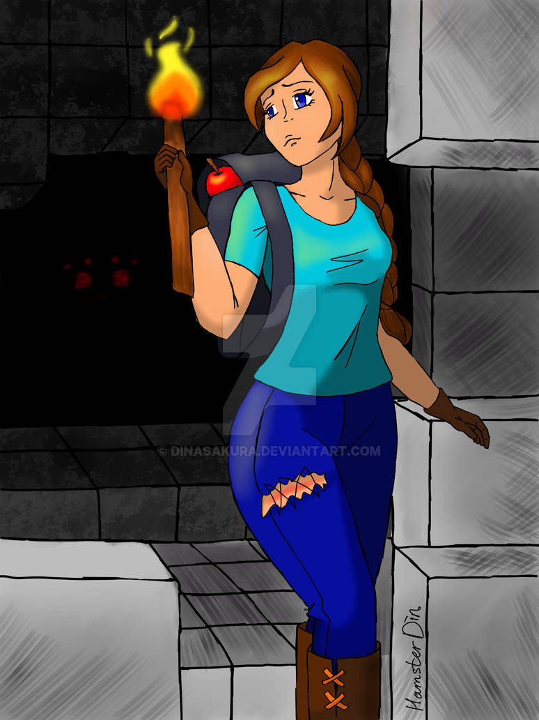 Minecraft girl by DinAsakura on DeviantArt