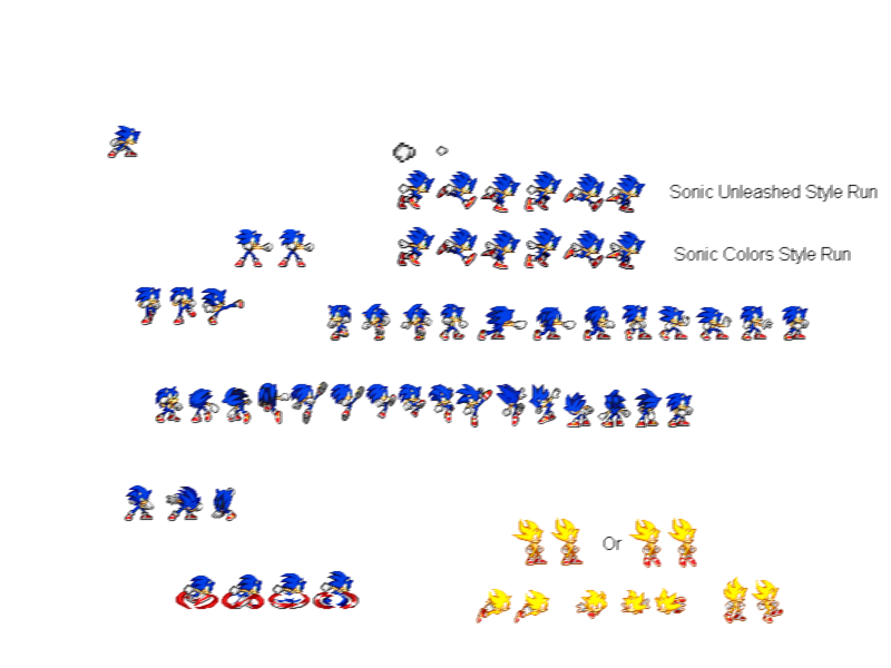 Kinda) Toei Sonic Sprites (V.2) by Welber13 on DeviantArt