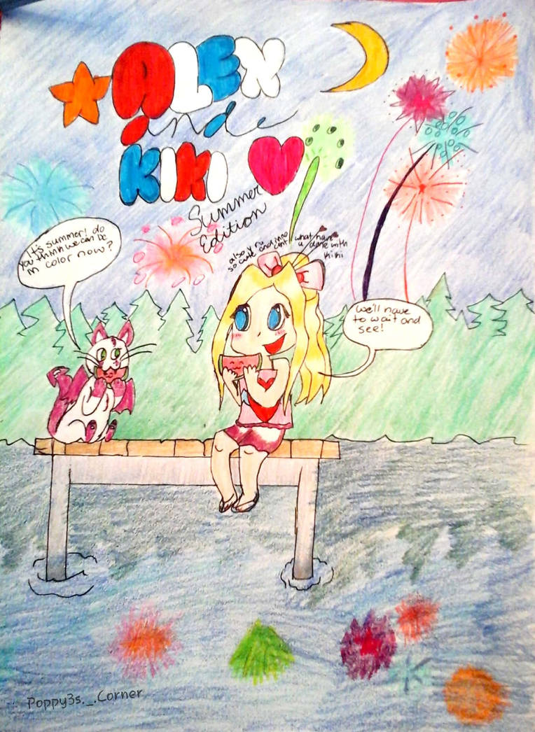 Alex and Kiki Summer Cover by PoppyseedMuffiin