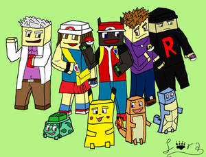 Pokecraft Picture (Rough Draft)