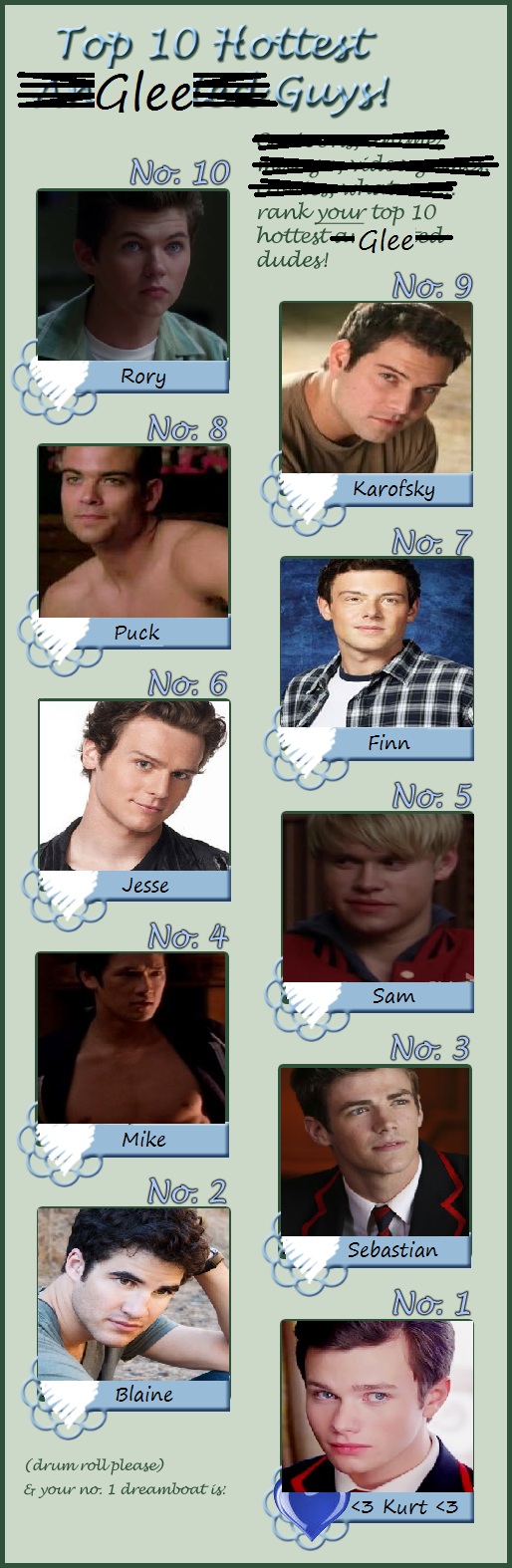 The 10 Hottest Glee Guys