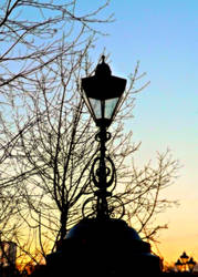 Lamp and sky