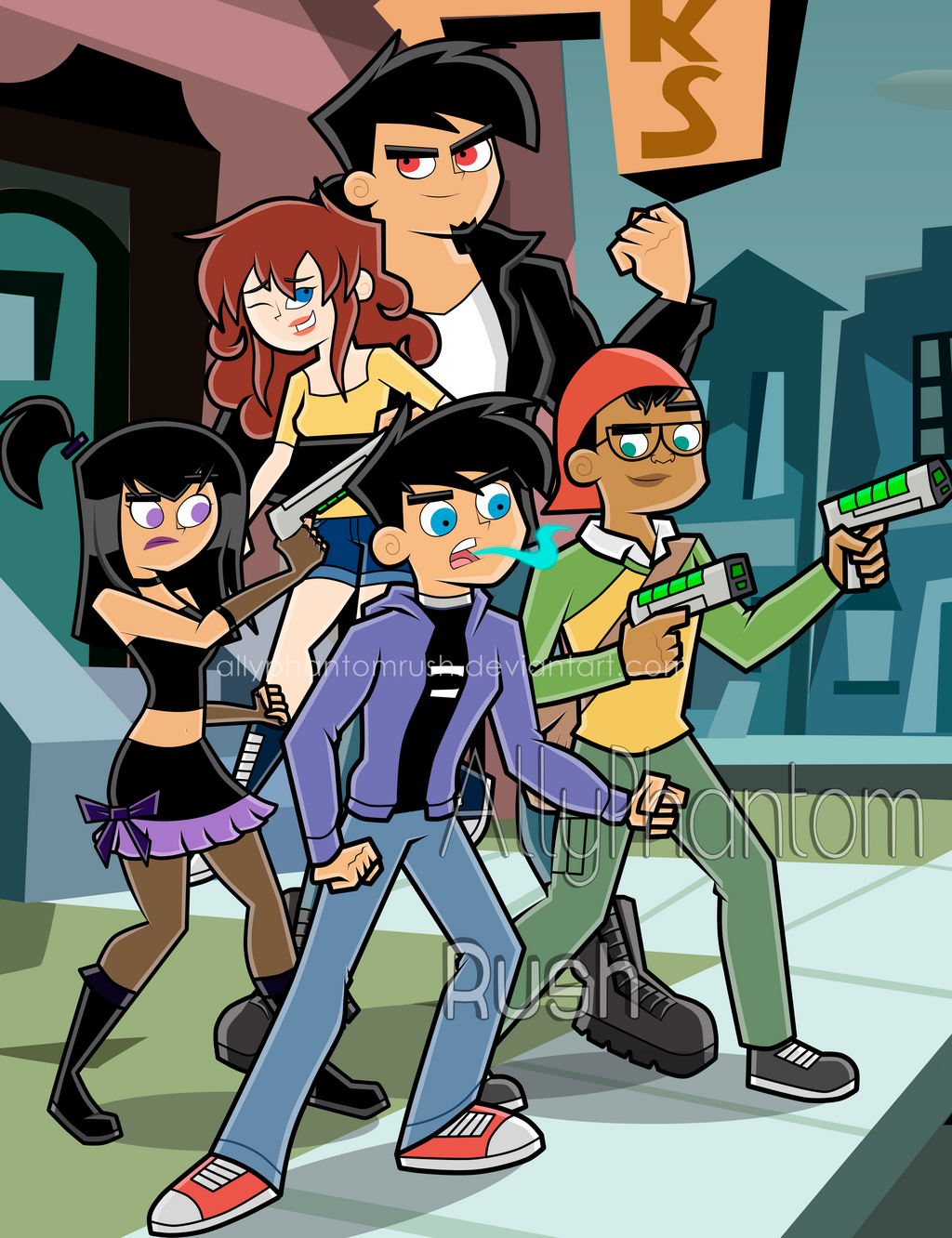 Static Team Deviantart Commission - Team by ScarletGhostX on DeviantArt