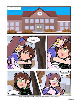 Return to Amity Park. Page 75