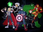 Commission - Danny Phantom And Avengers