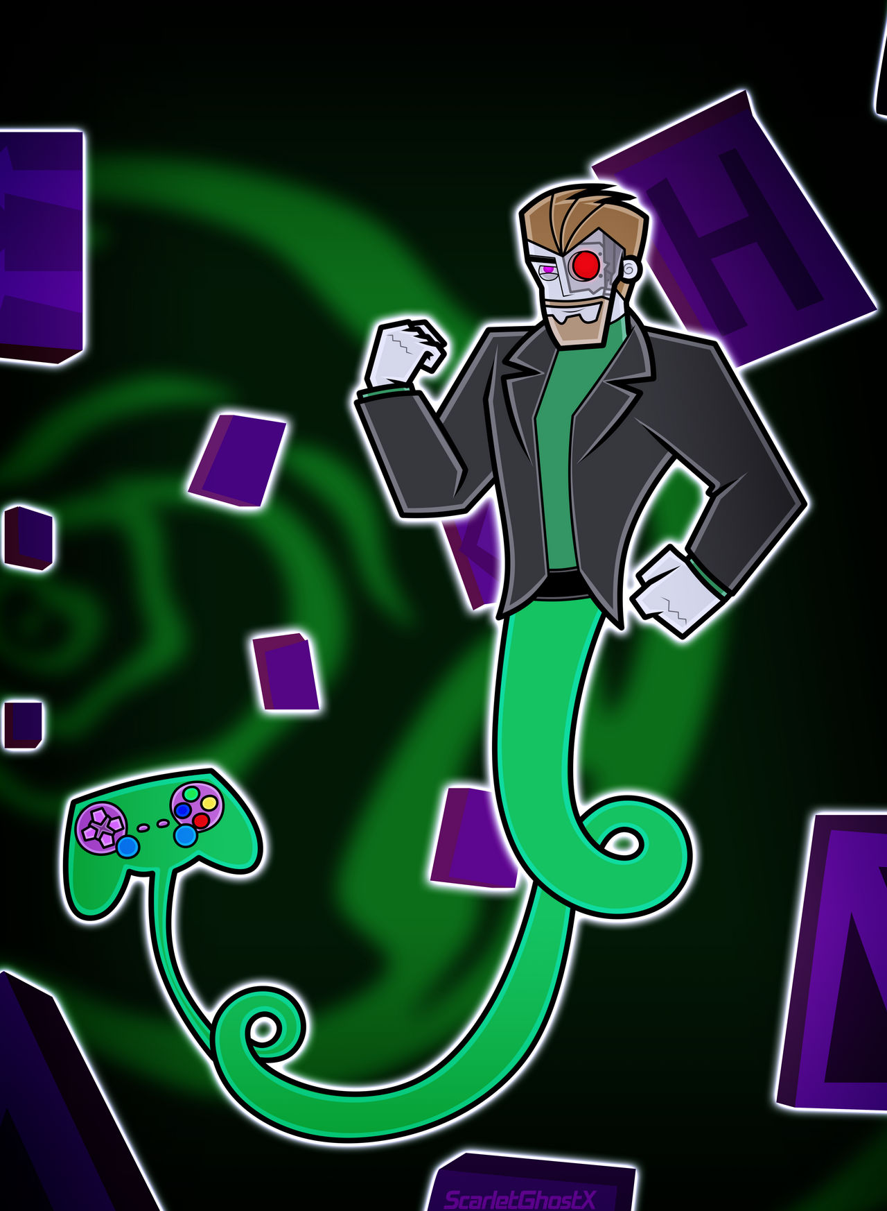 Commission - The Controller by ScarletGhostX on DeviantArt