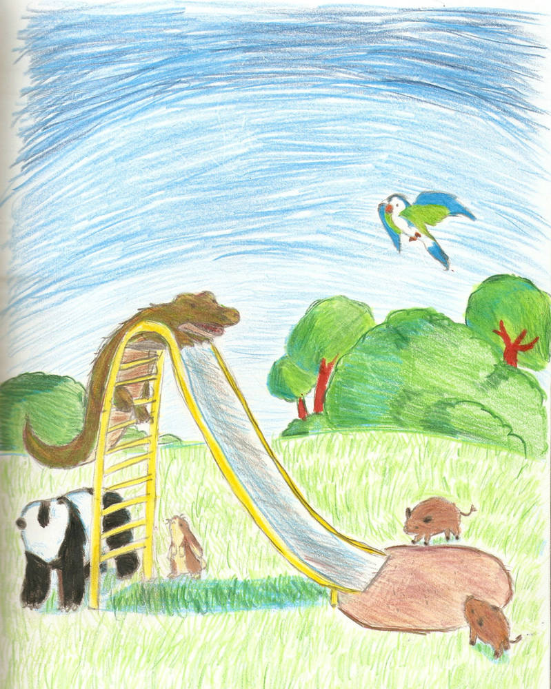 Look out below by Friendlyfoxpal on DeviantArt