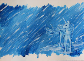 Unicorn in a Blizzard