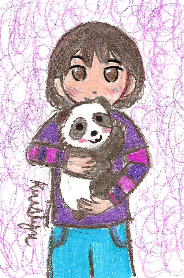 Panda hug