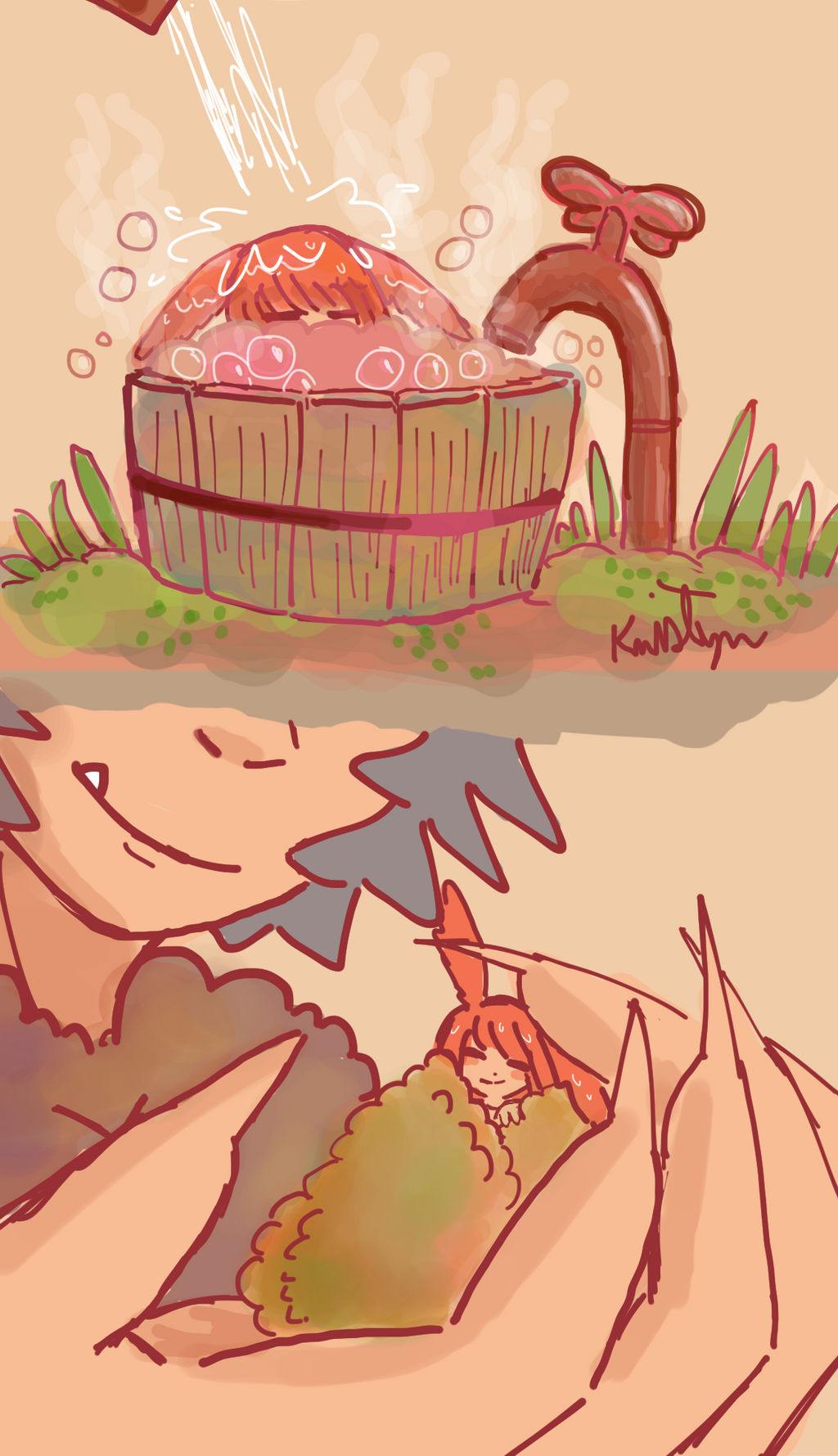 Deviantart Rabbit Bath Bunny Baths by Friendlyfoxpal on DeviantArt