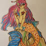 Mermaid Goldfish Anime Drawing