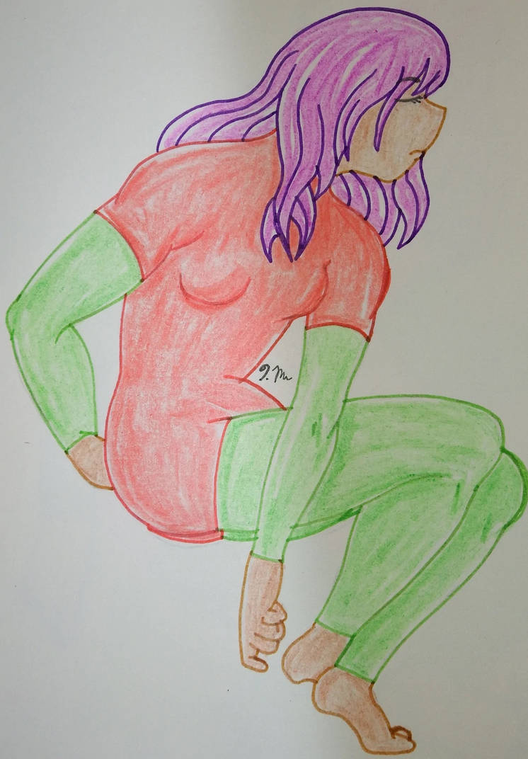 Anime Reclining Poses Sketches Kawaii Drawing by artsysister on DeviantArt