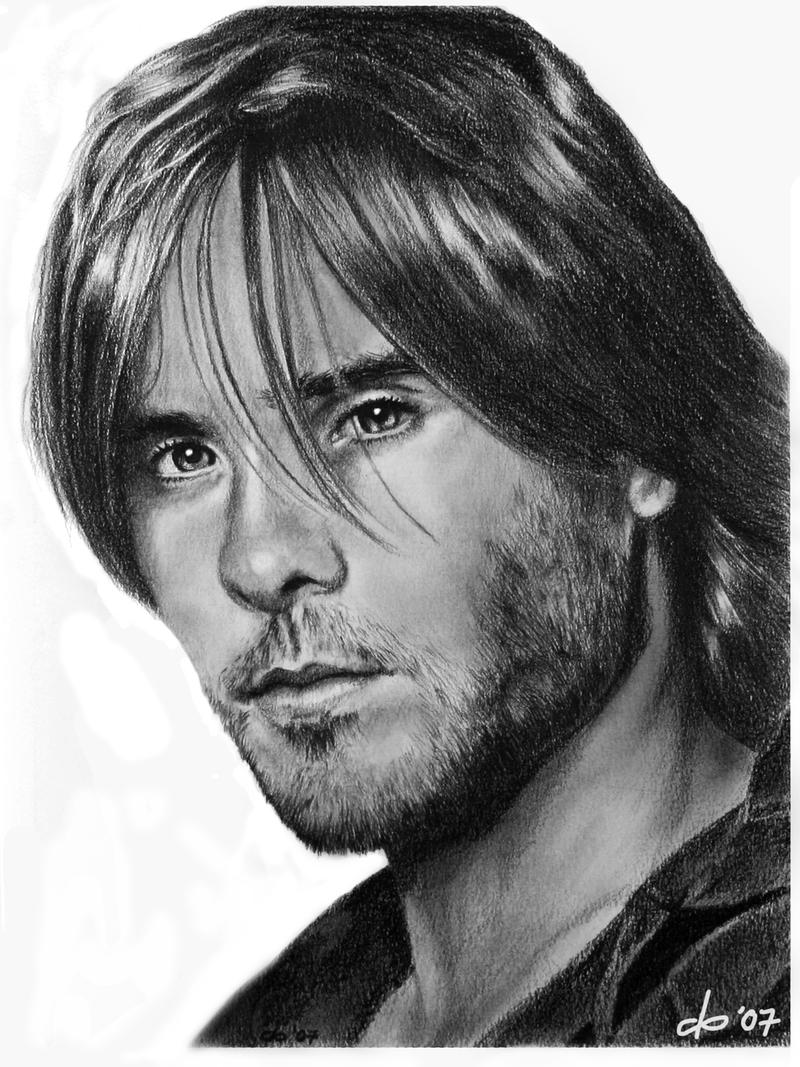 Jared Leto graphite