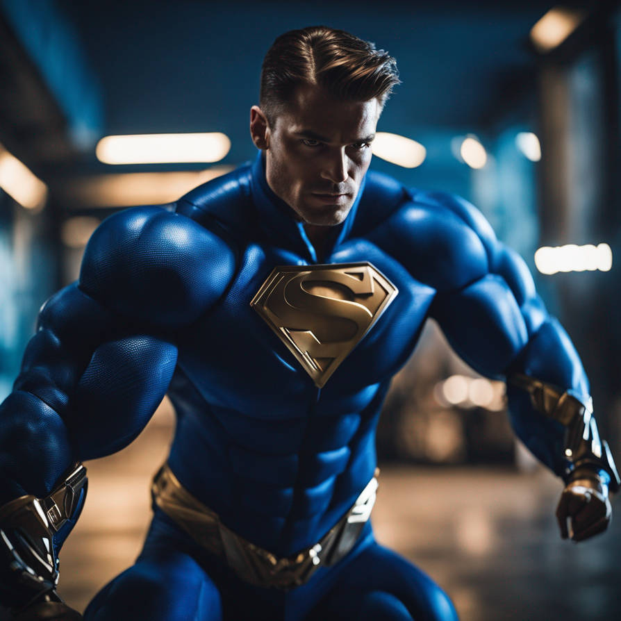 Superman Reeves Muscles Muscle superman by Lovevelo35 on DeviantArt
