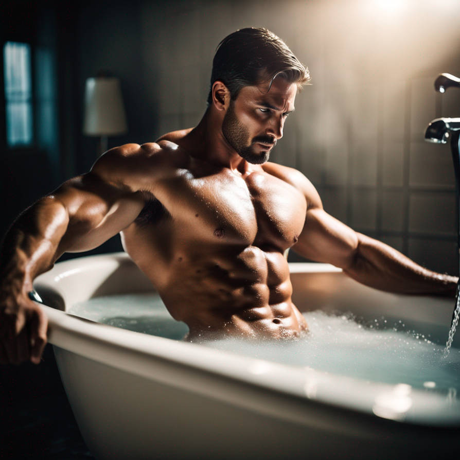 Bathing Muscle Muscle bath by Lovevelo35 on DeviantArt