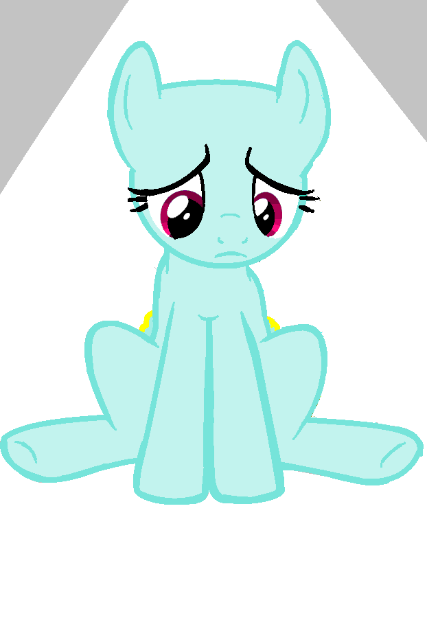 Sad base is sad. (pony base)