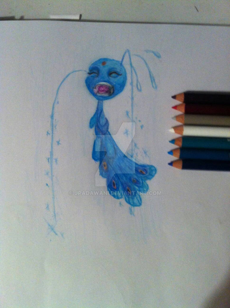 Peacock Kwami by jpadawani on DeviantArt