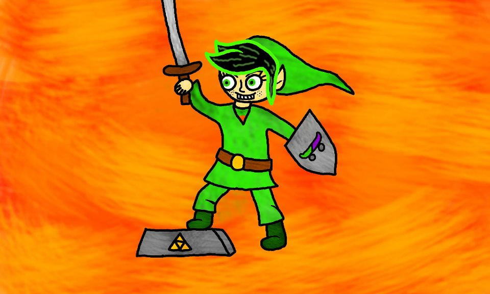 Sam Turtle Deviantart Sam dressing up as Link by SamTurtle on DeviantArt