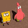 Spongebob and Patrik Wallpaper