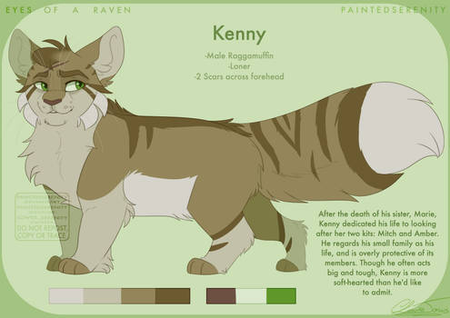 Kenny - Reference Sheet 2018
