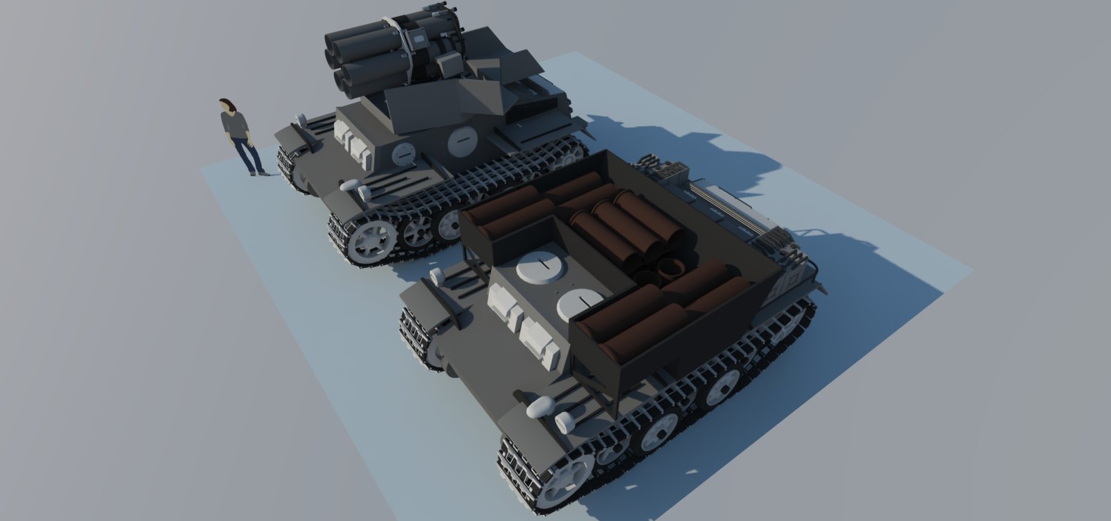 Panzer II Ausf J nebelwerfer44