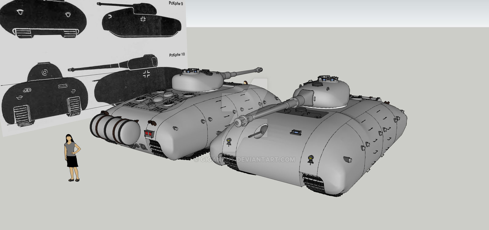 New UPDATE!! 3 NEW Tanks!! Twin Twin in Gigga.io! 