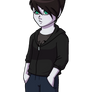 Devin in casual clothes