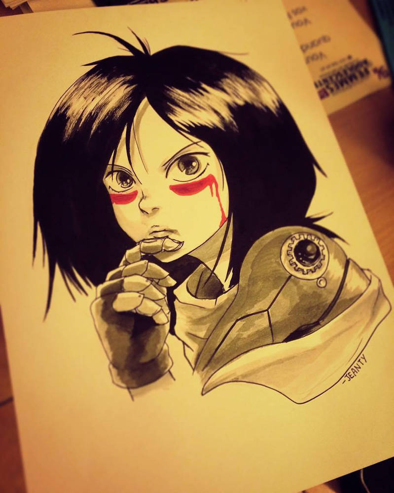 Gally Gunnm Fanart By Wallach1 On DeviantArt gally-gunnm-fanart-by-wallach1-on-deviantart