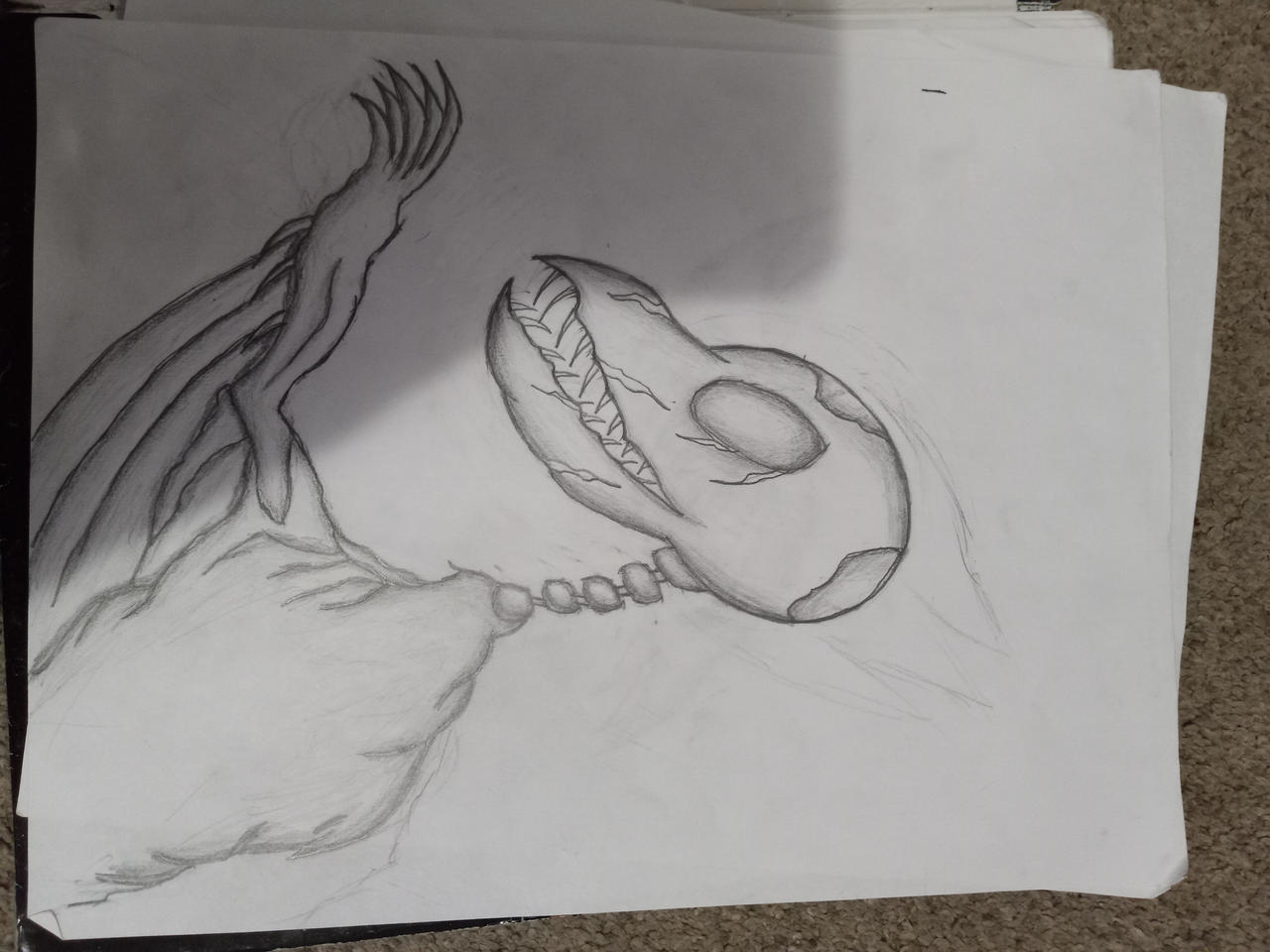 Demon skeleton by DarkSoulOfHell91 on DeviantArt