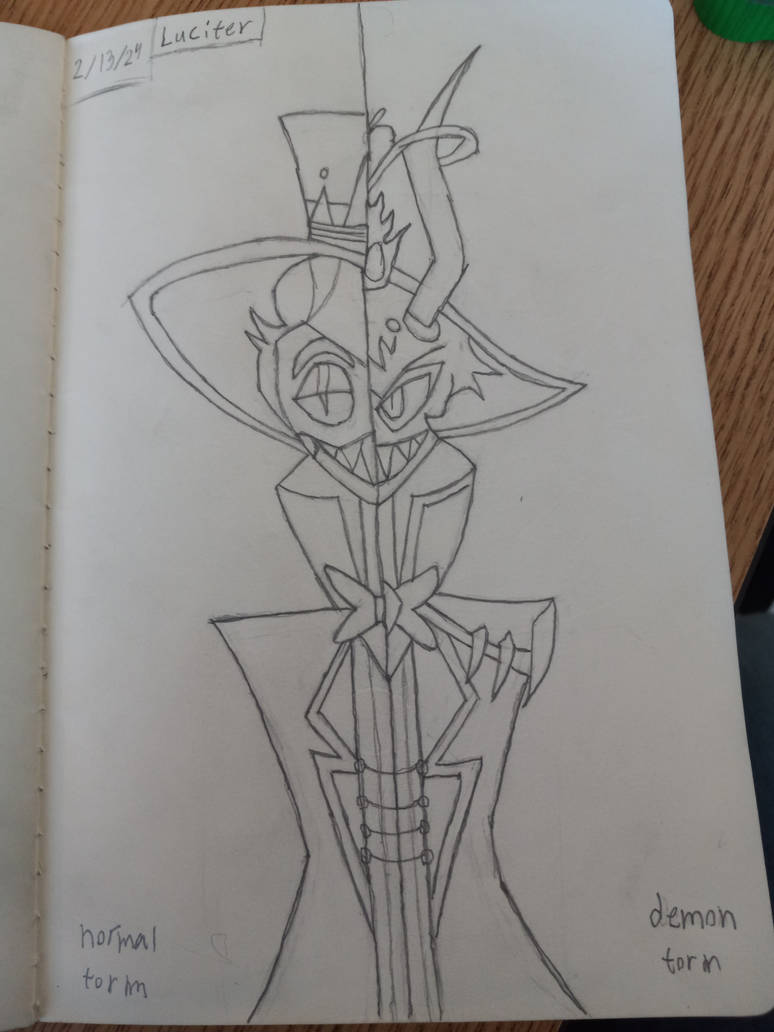 Normal Demon Lucifer normal/demon form by DarkSoulOfHell91 on DeviantArt