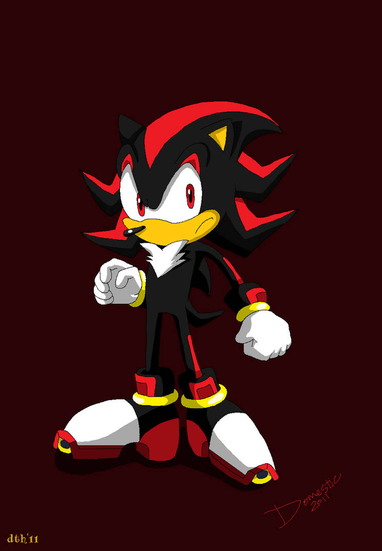 Shadow the hedgehog drawing by DomesticMaid on DeviantArt