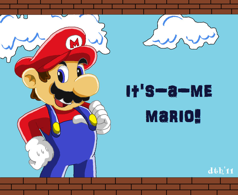 It's a me Mario by DomesticMaid on DeviantArt