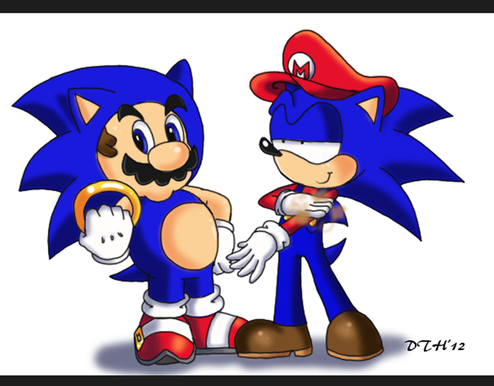 Mario and Sonic Switch outfits