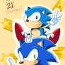 Happy 21st Anniversary Sonic