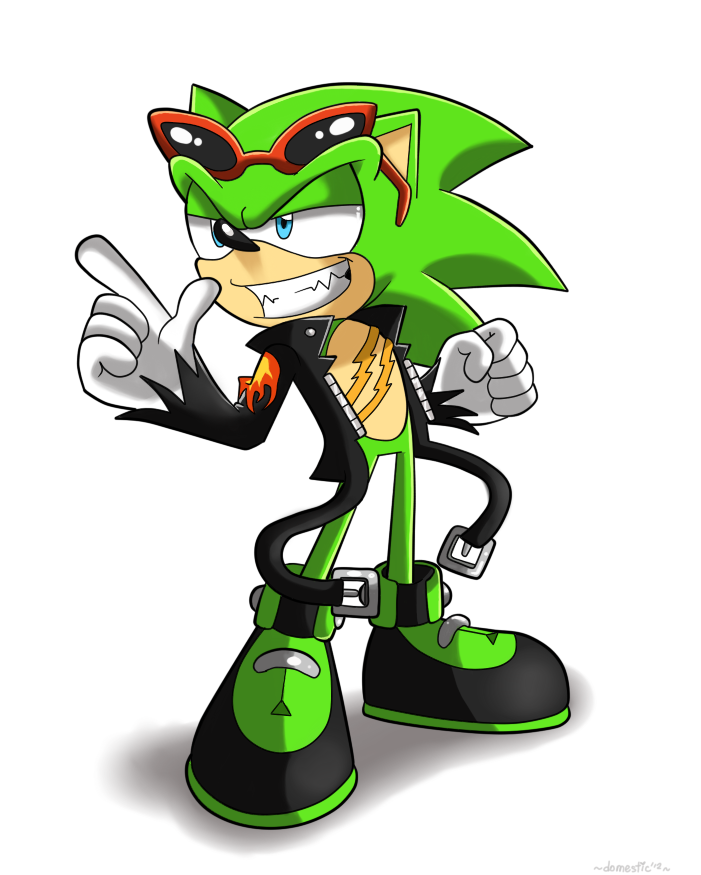 The one and only Scourge the Hedgehog