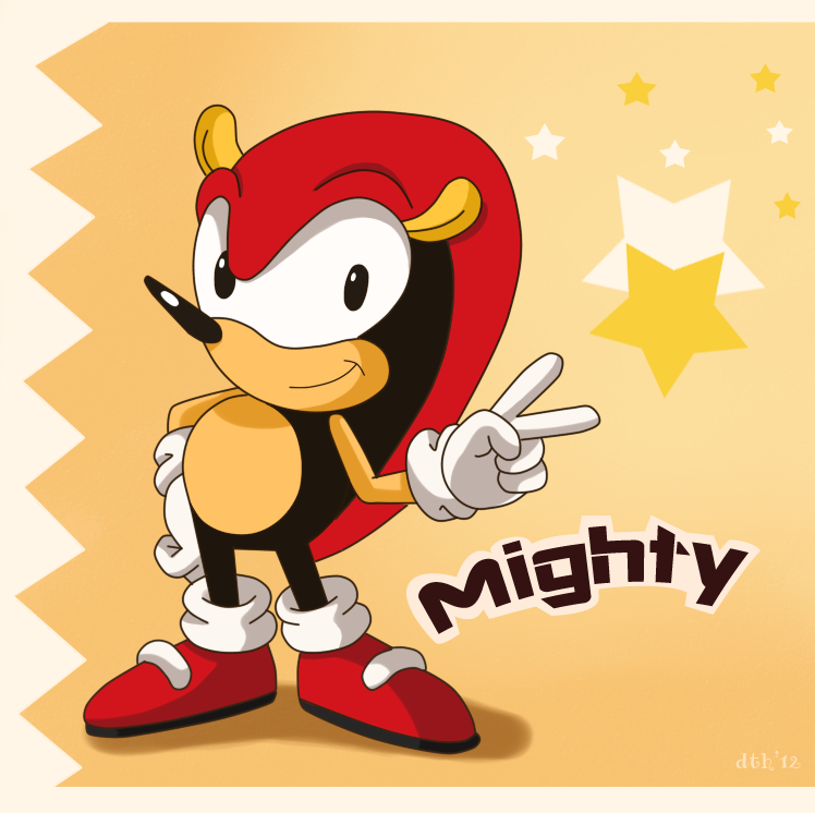 Mighty the Armadillo by DomesticMaid on DeviantArt