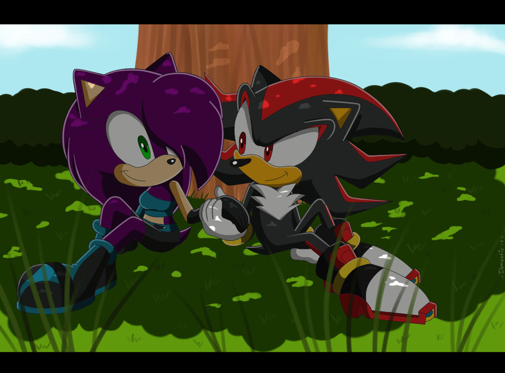 Samantha and Shadow in Sonic X