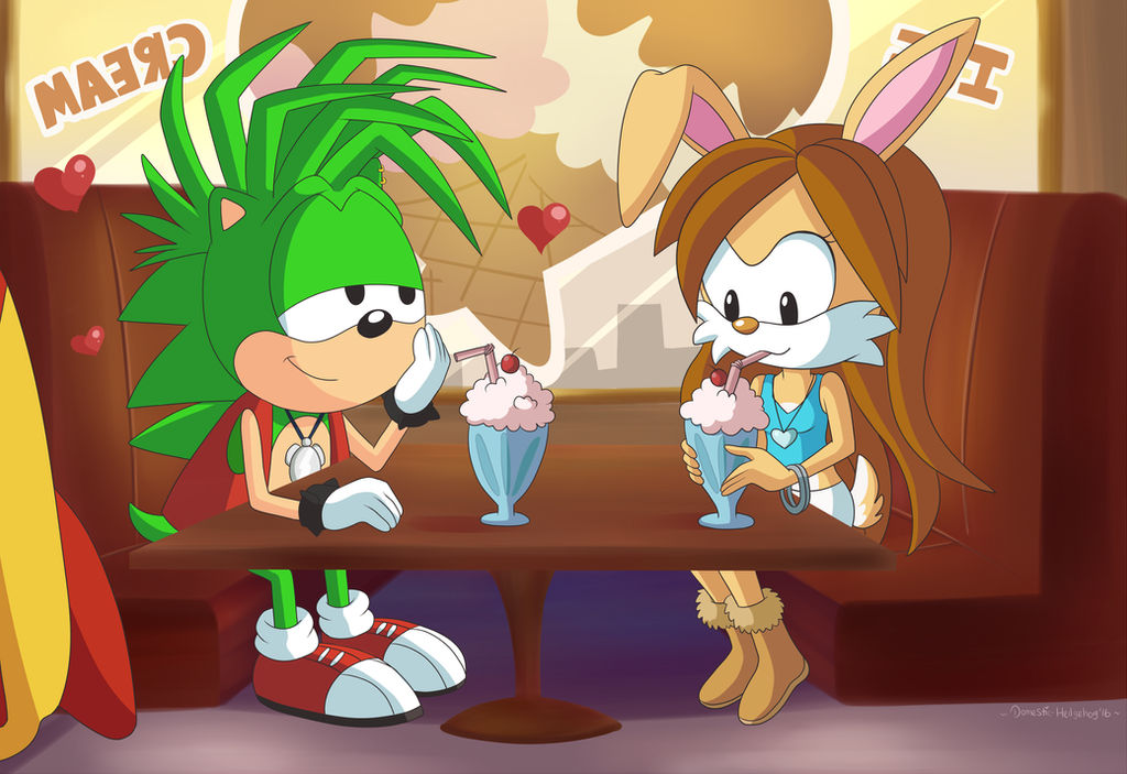 Commission Manic and Star on a Date by DomesticMaid on DeviantArt