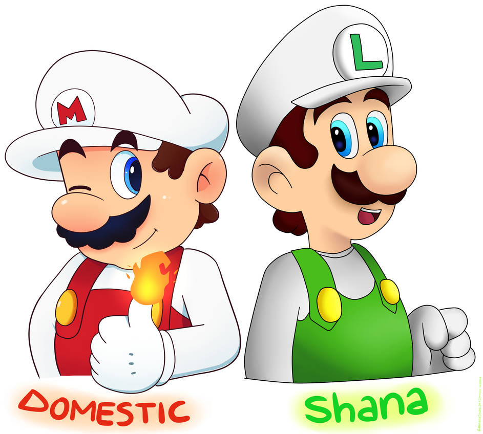 Mario Bros Collab by DomesticMaid on DeviantArt
