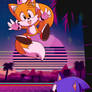 Sonic and Tails Vaporwave